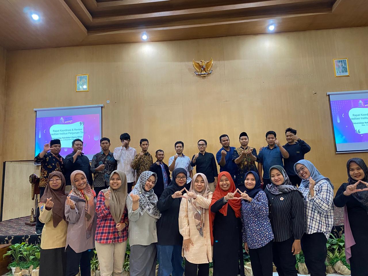 >Finalisasi AIPT UNU Blitar: Wujud Komitmen Menuju Akreditasi Unggul